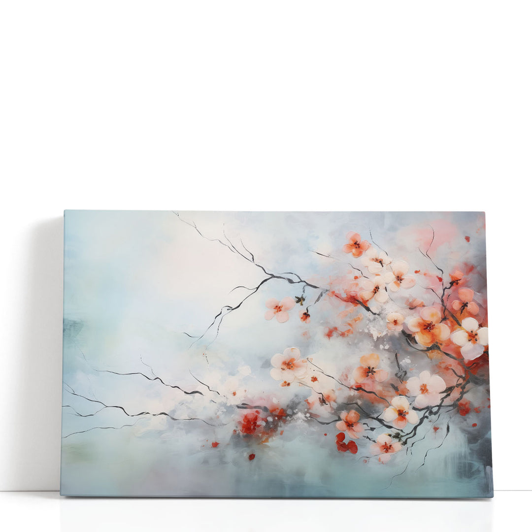 Misty Blooms 2 - Canvas Print Wall Art