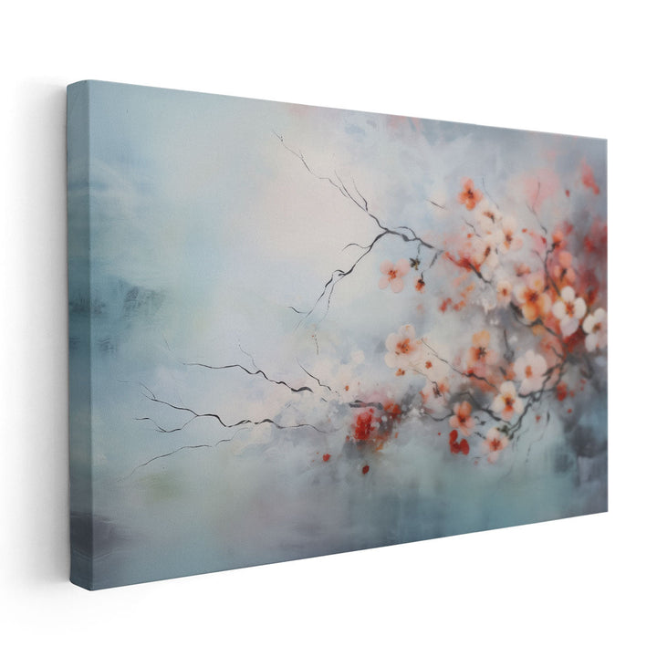 Misty Blooms 2 - Canvas Print Wall Art