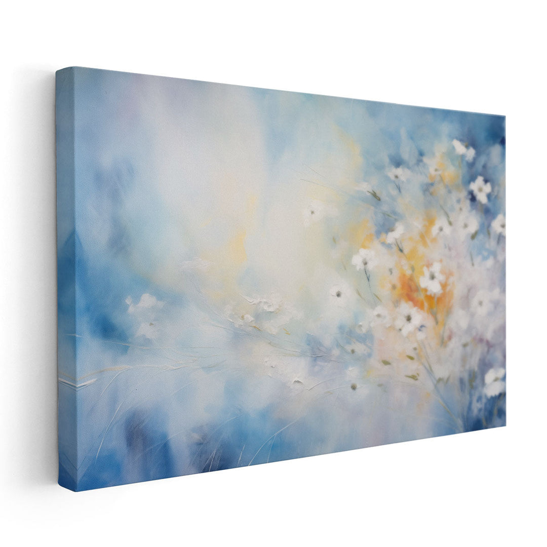 Misty Blooms 3 - Canvas Print Wall Art