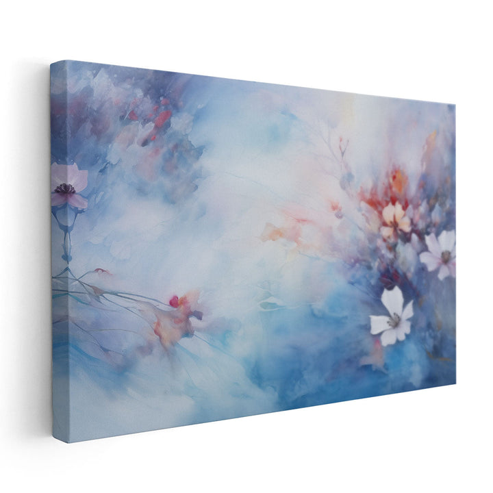 Misty Blooms 4 - Canvas Print Wall Art