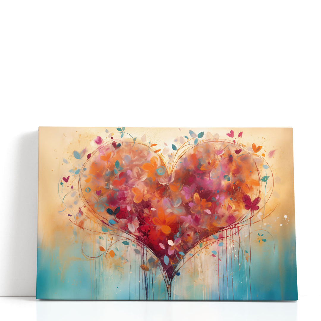 Authentic Love Whimsy - Canvas Print Wall Art