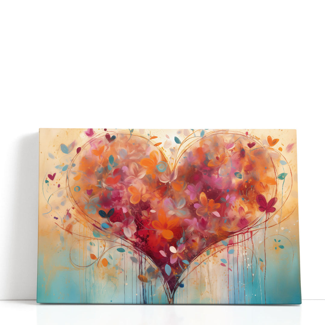 Authentic Love Whimsy - Canvas Print Wall Art