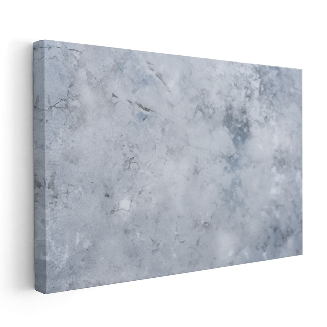 Glacial Opaline Frost - Canvas Print Wall Art