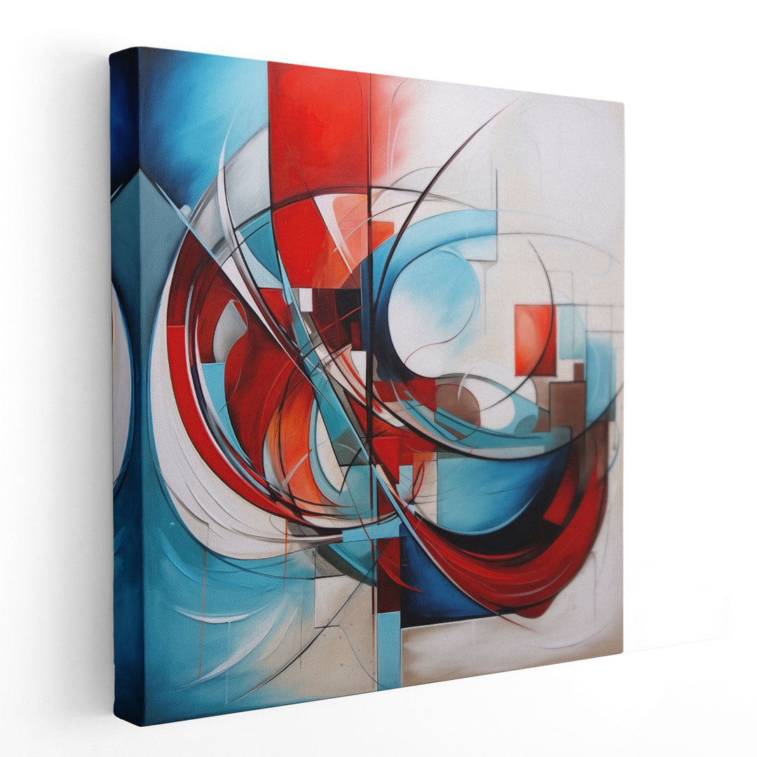 Complex Texture Symphony - Canvas Print Wall Art