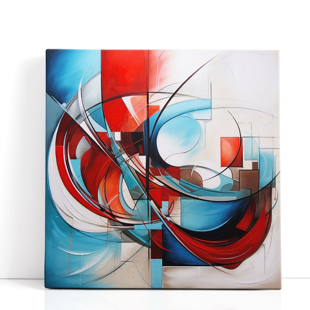 Complex Texture Symphony - Canvas Print Wall Art