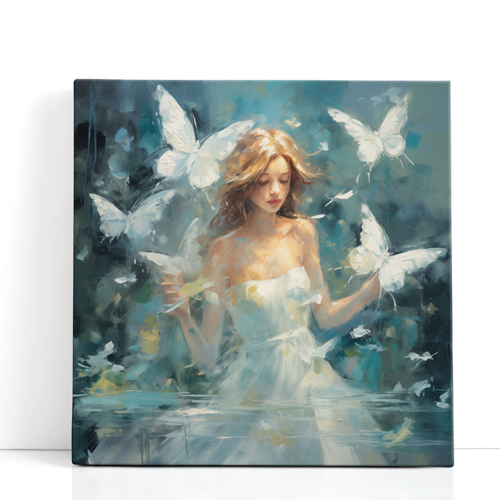 Energetic Angelic Flight 2 - Canvas Print Wall Art