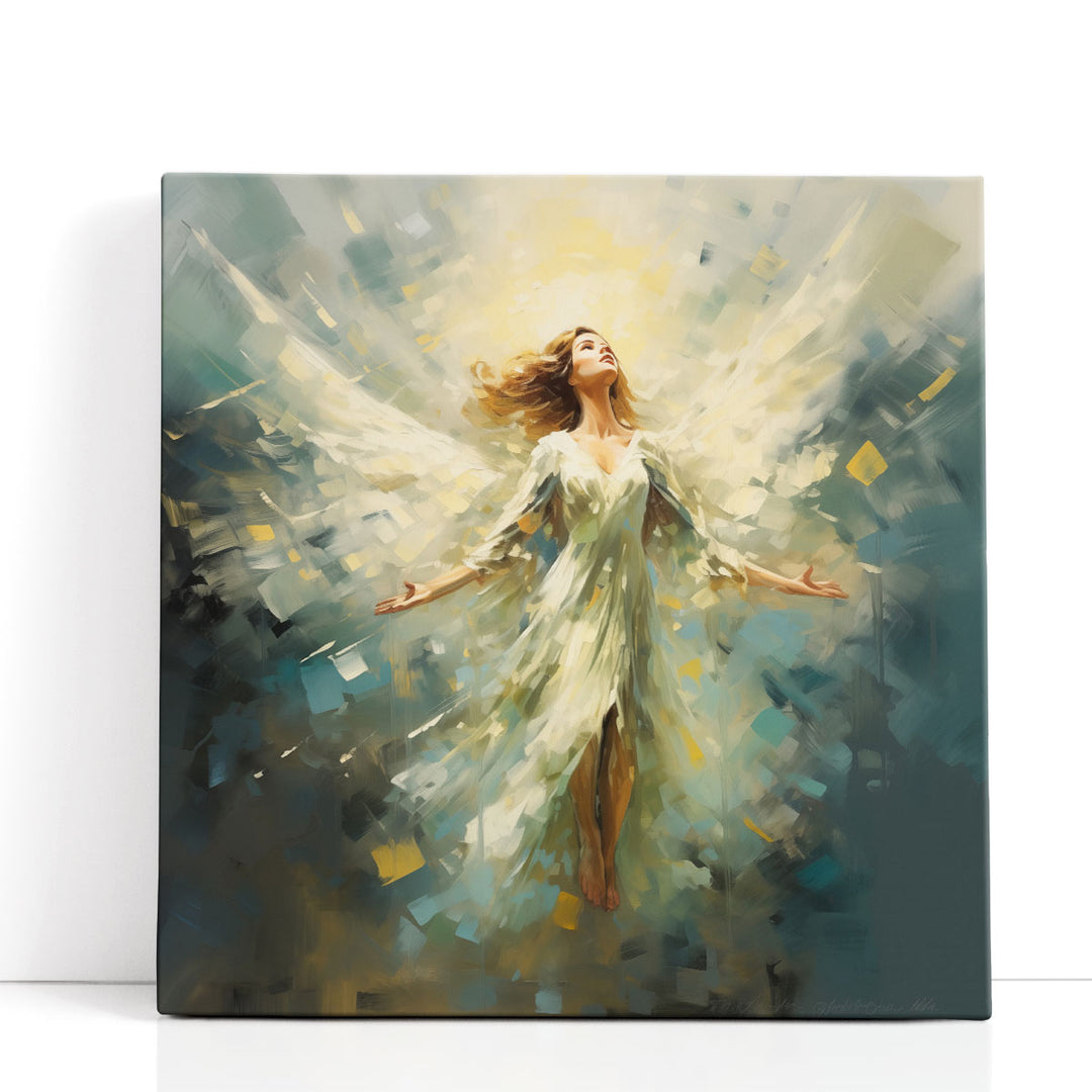 Faithful Brushstrokes in the Sky - Canvas Print Wall Art