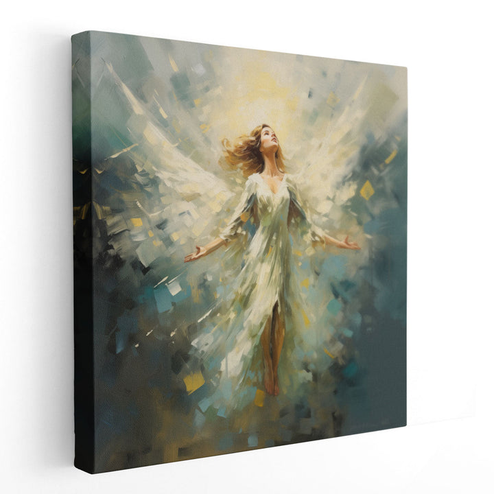 Faithful Brushstrokes in the Sky - Canvas Print Wall Art