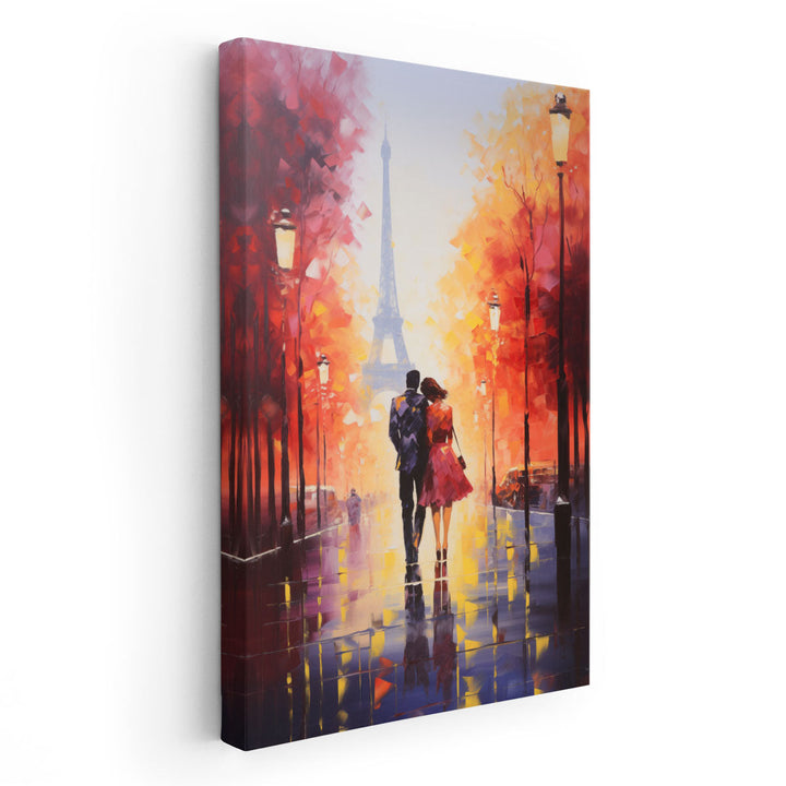 Our Paris Memories - Canvas Print Wall Art