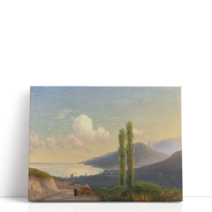 The Road to Gurzuf, Crimea - Canvas Print Wall Art