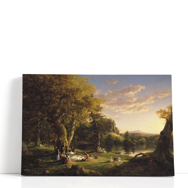 The Pic Nic - Canvas Print Wall Art