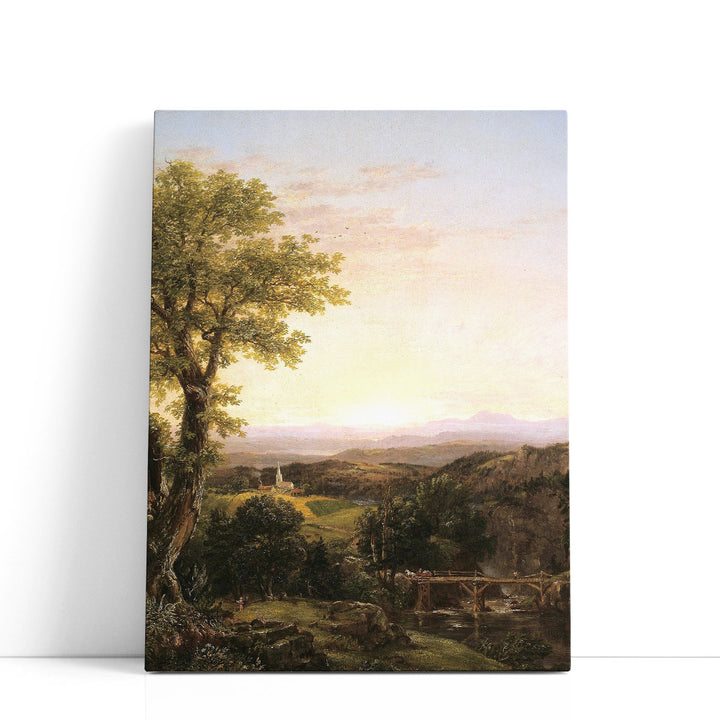 New England Scenery, 1839 - Canvas Print Wall Art