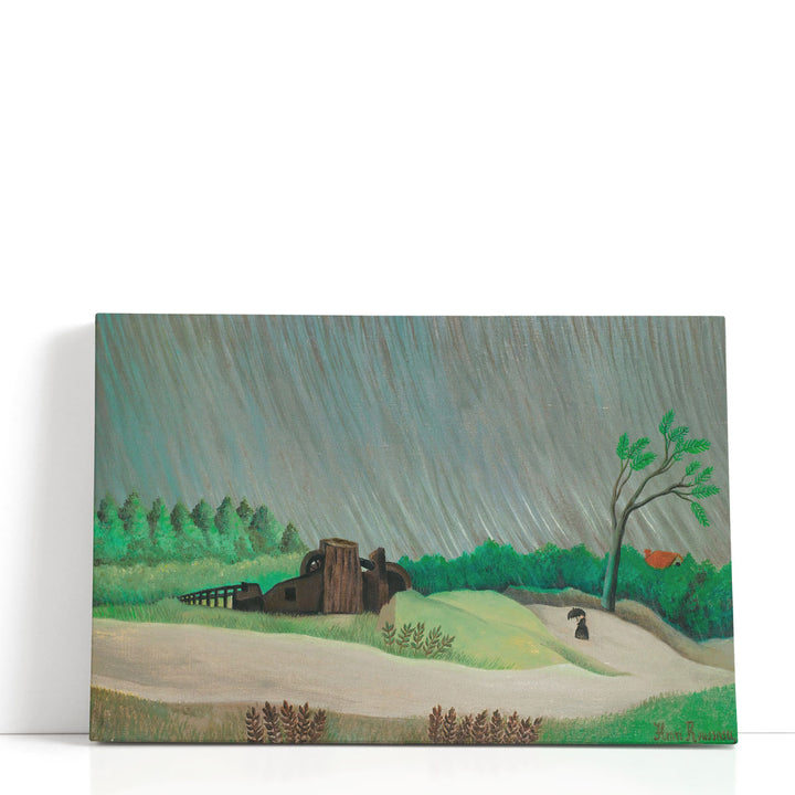 Un Matin De Pluie - Canvas Print Wall Art