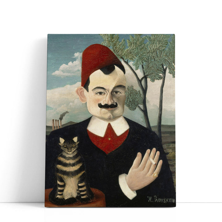 Portrait of Mr. X - Canvas Print Wall Art