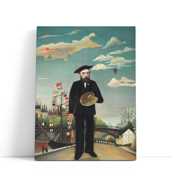 Myself Portrait Landscape - Canvas Print Wall Art
