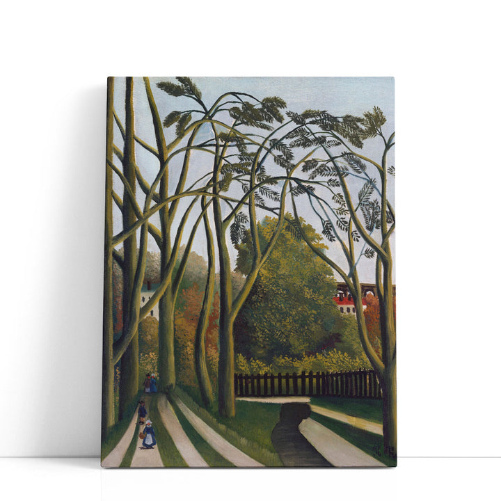 The Banks of the Bievre near Bicetre - Canvas Print Wall Art