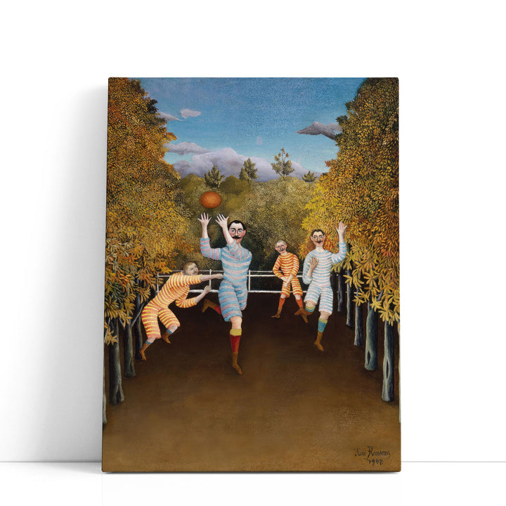 The Football Players - Canvas Print Wall Art
