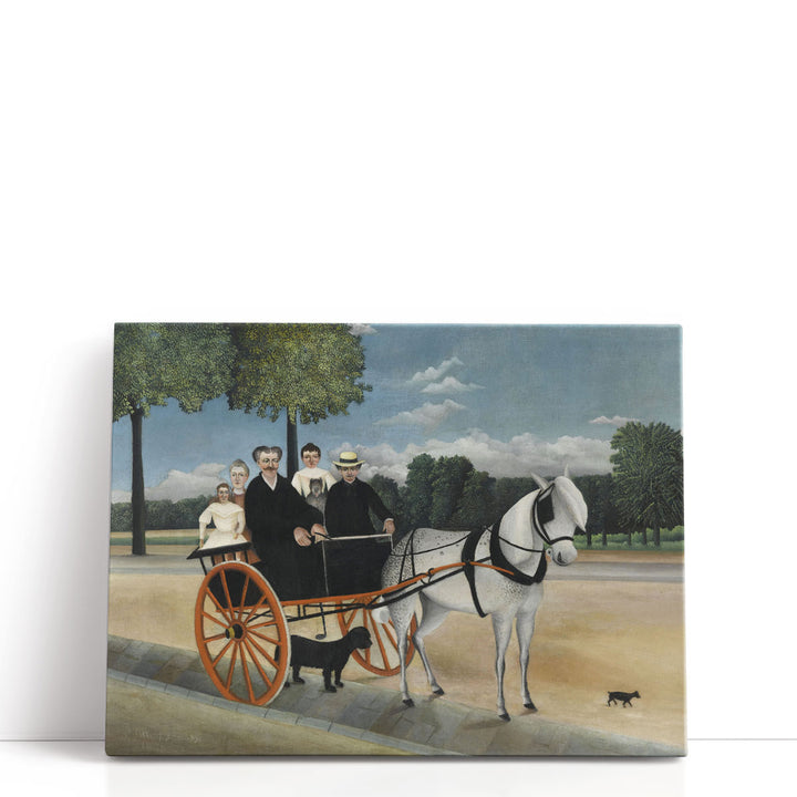 La Carriole du pere Junier - Canvas Print Wall Art