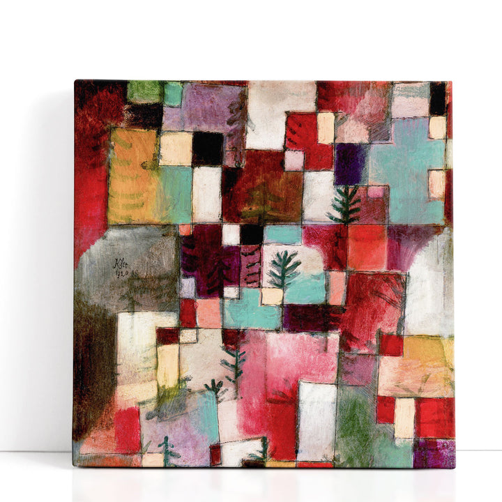 Red Green and Violet, Yellow Rhythms, 1920 - Canvas Print Wall Art
