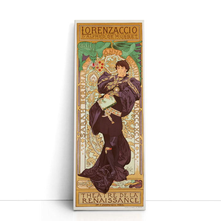 Lorenzaccio, Sarah Bernhardt - Canvas Print Wall Art