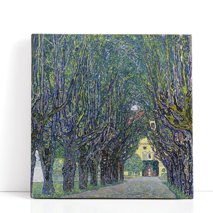 Allee at Schloss Kammer, 1910 - Canvas Print Wall Art