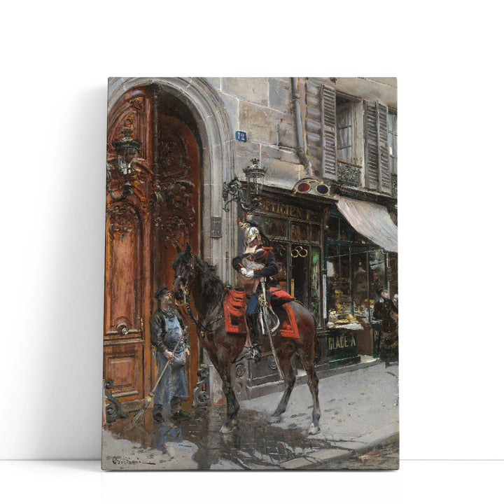 The Dispatch Bearer - Canvas Print Wall Art