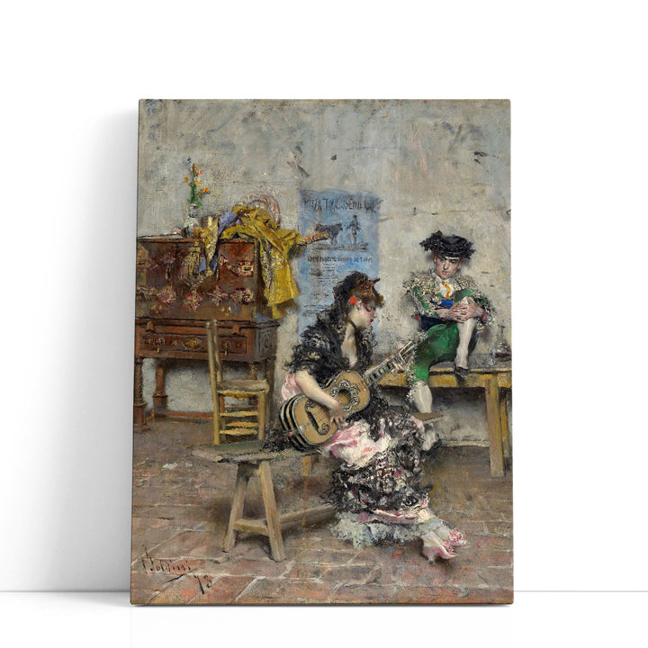 Guitar Player - Canvas Print Wall Art