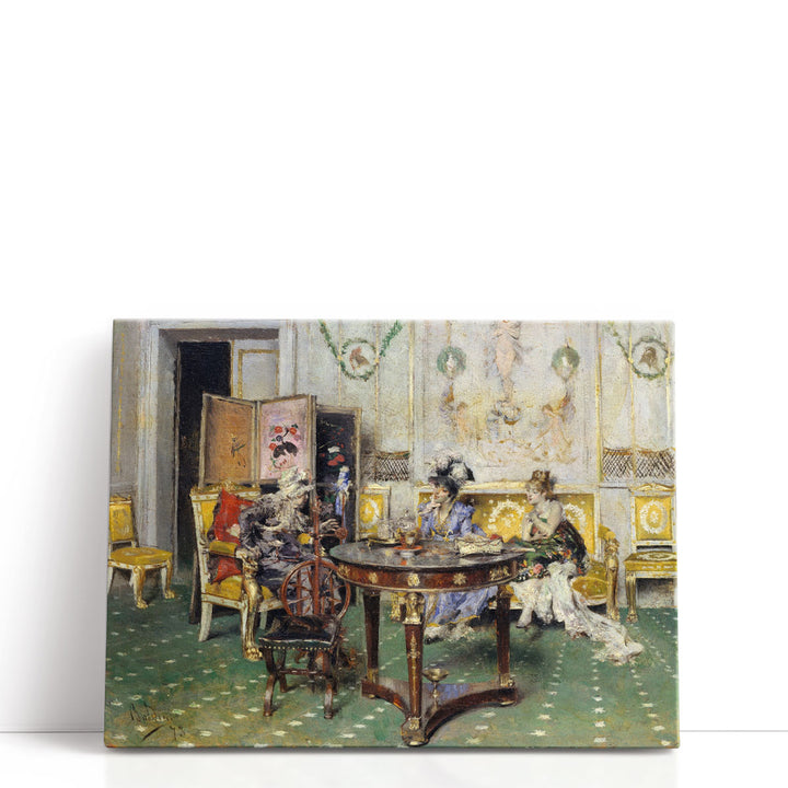Gossip, 1873 - Canvas Print Wall Art
