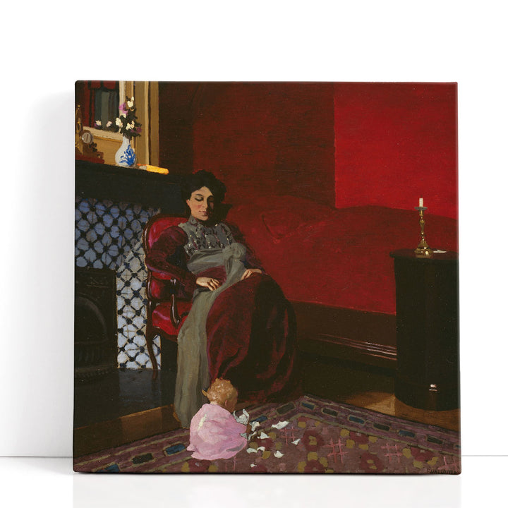 The Red Room, Etretat - Canvas Print Wall Art