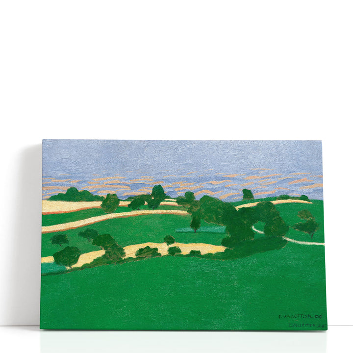 Corn Fields, 1900 - Canvas Print Wall Art