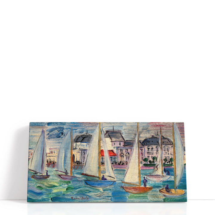 Régates à Deauville, 1934 - Canvas Print Wall Art