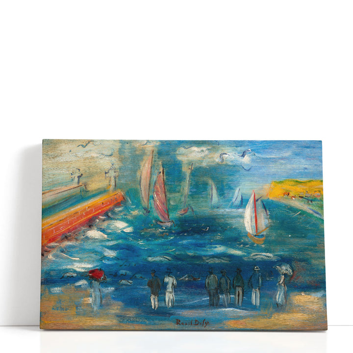 Départ des Régates - Canvas Print Wall Art