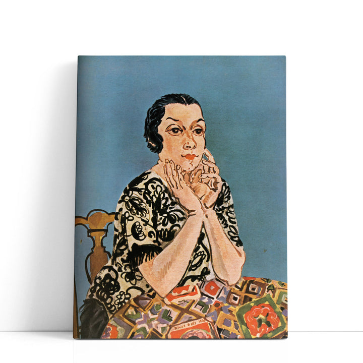 Portrait of Mrs. Dufy, 1930 - Canvas Print Wall Art