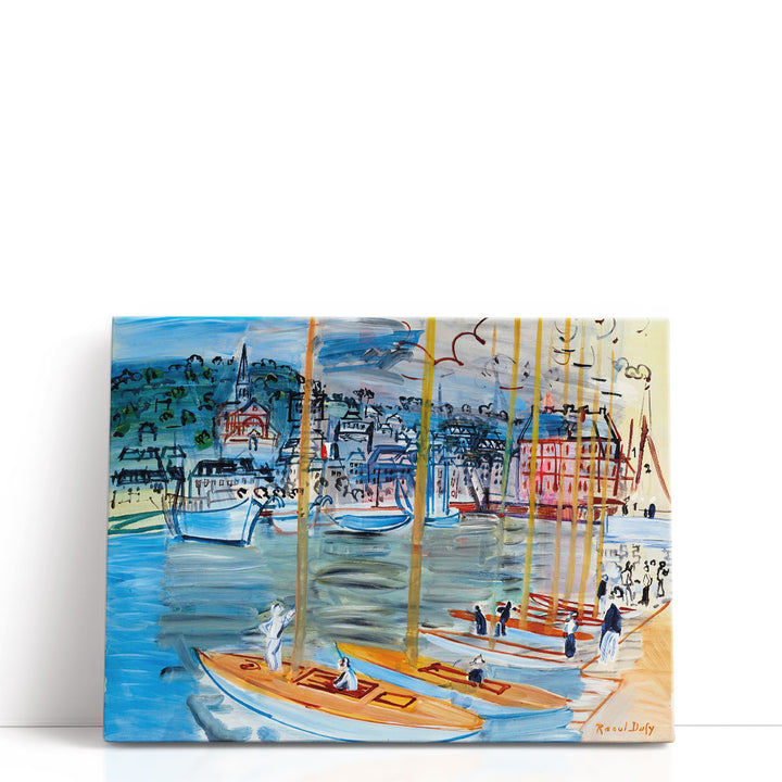 Le bassin de Deauville - Canvas Print Wall Art