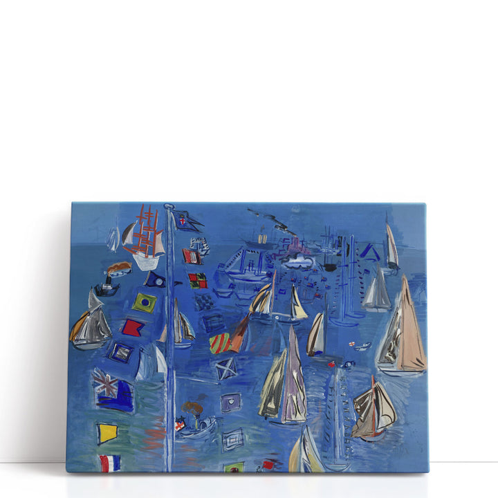 Regatta at Cowes - Canvas Print Wall Art