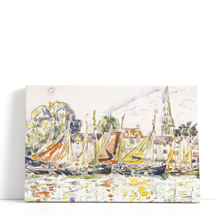 Le Pouliguen, Fishing Boats - Canvas Print Wall Art