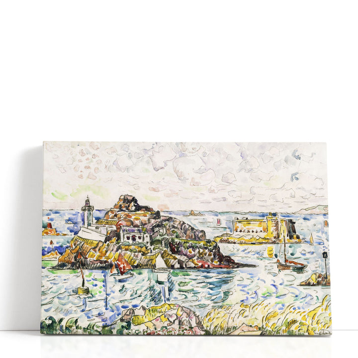 Morlaix, Entrance of the River - Canvas Print Wall Art