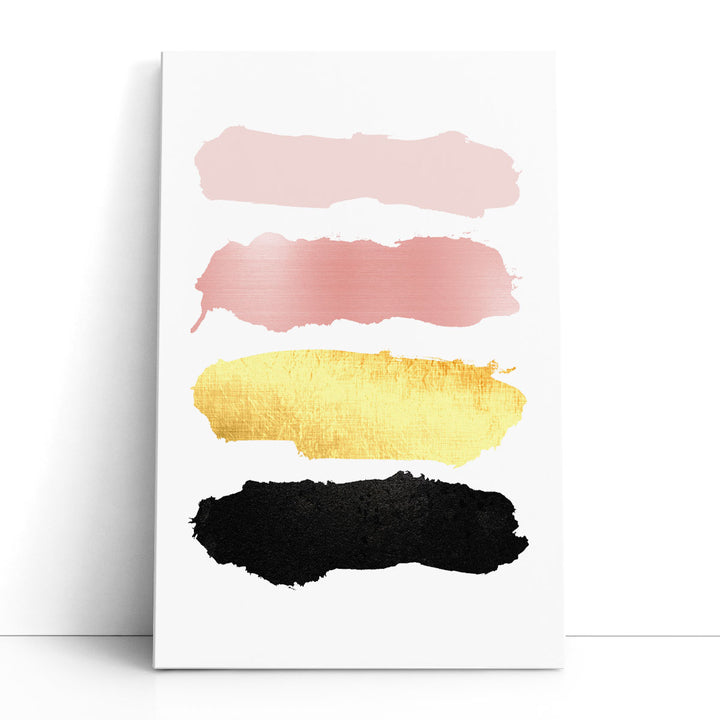 BlushPink Gold 3 - Canvas Print Wall Art
