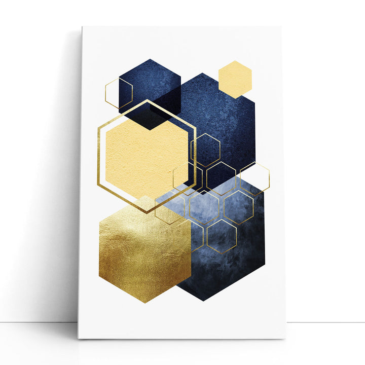 Geometric Greek Odyssey 4 - Canvas Print Wall Art