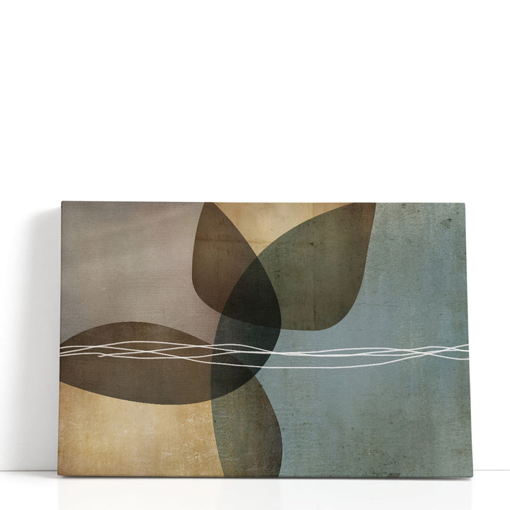Organic Shapes 2 - Canvas Print Wall Art