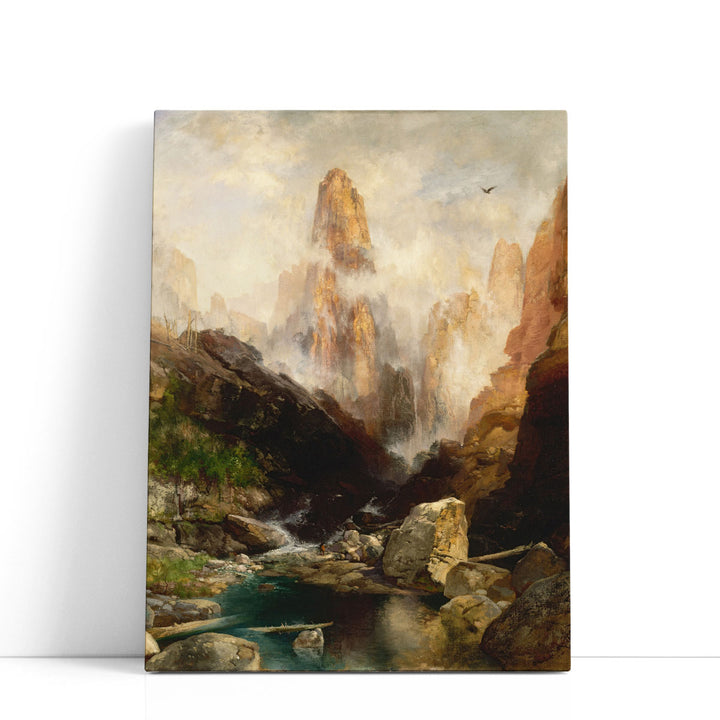 Mist in Kanab Canyon, Utah - Canvas Print Wall Art