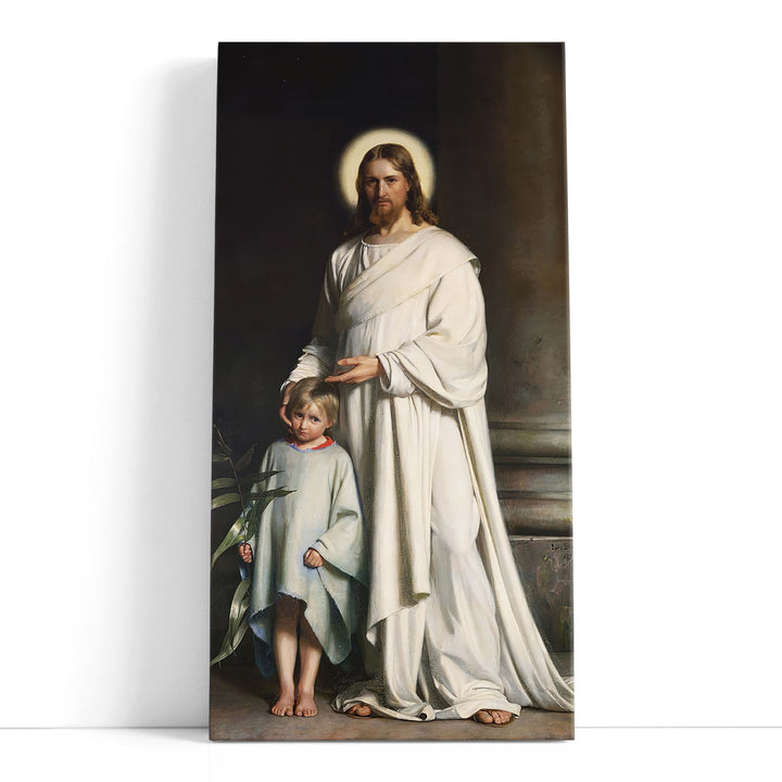 Christ Blessing the Little Child - Canvas Print Wall Art