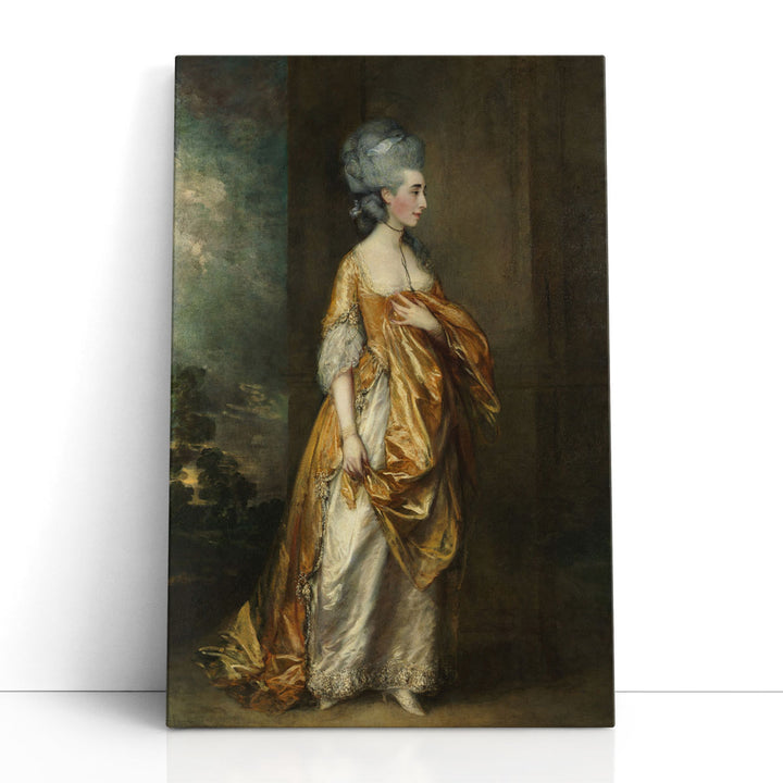 Mrs. Grace Dalrymple Elliott - Canvas Print Wall Art