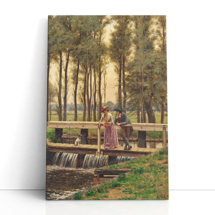 The Trysting Place - Canvas Print Wall Art