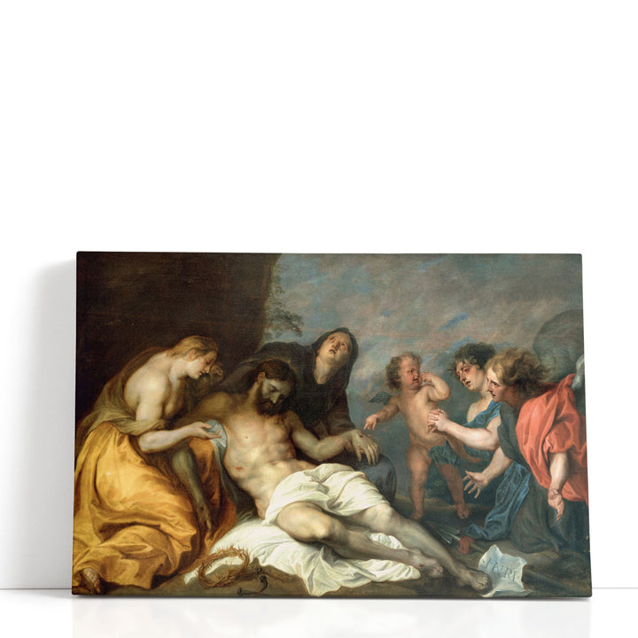 Lamentation Over the Dead Christ - Canvas Print Wall Art
