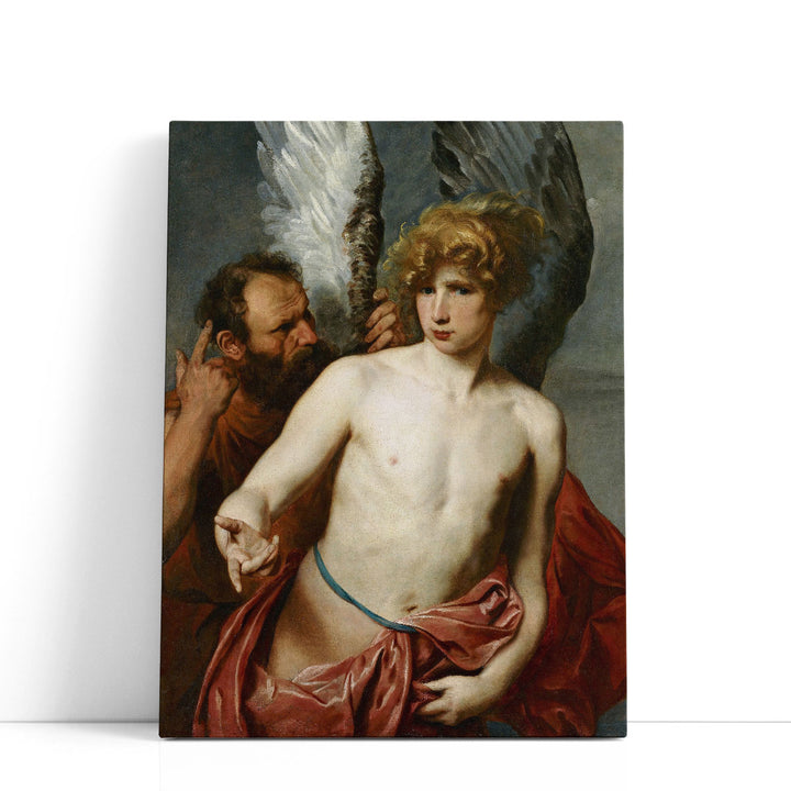 Daedalus and Icarus Anthony Van Dyck - Canvas Print Wall Art