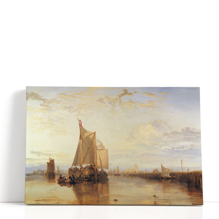 The Dort Packet, Boat from Rotterdam Becalmed - Canvas Print Wall Art
