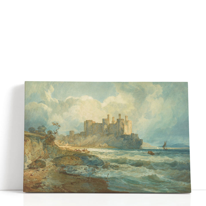 Conway Castle, North Wales - Canvas Print Wall Art