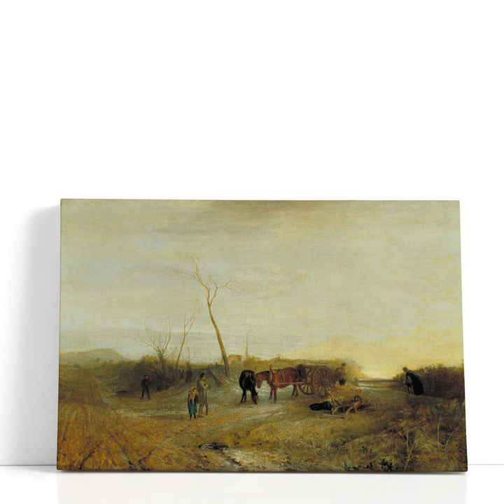 Frosty Morning - Canvas Print Wall Art