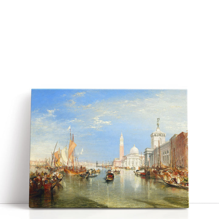 Venice, The Dogana and San Giorgio Maggiore - Canvas Print Wall Art